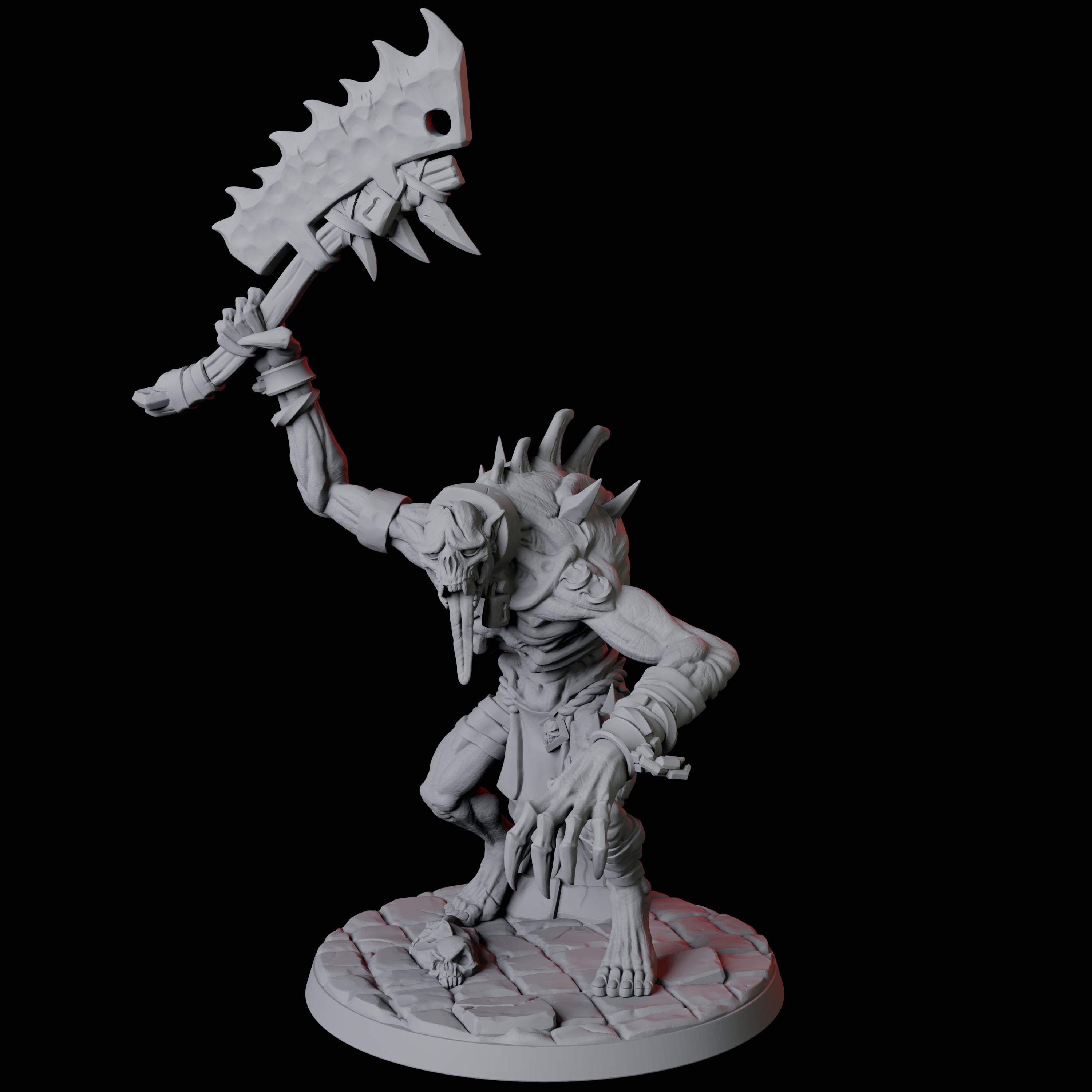 Roaming Ghast C Miniature for Dungeons and Dragons, Pathfinder or other TTRPGs