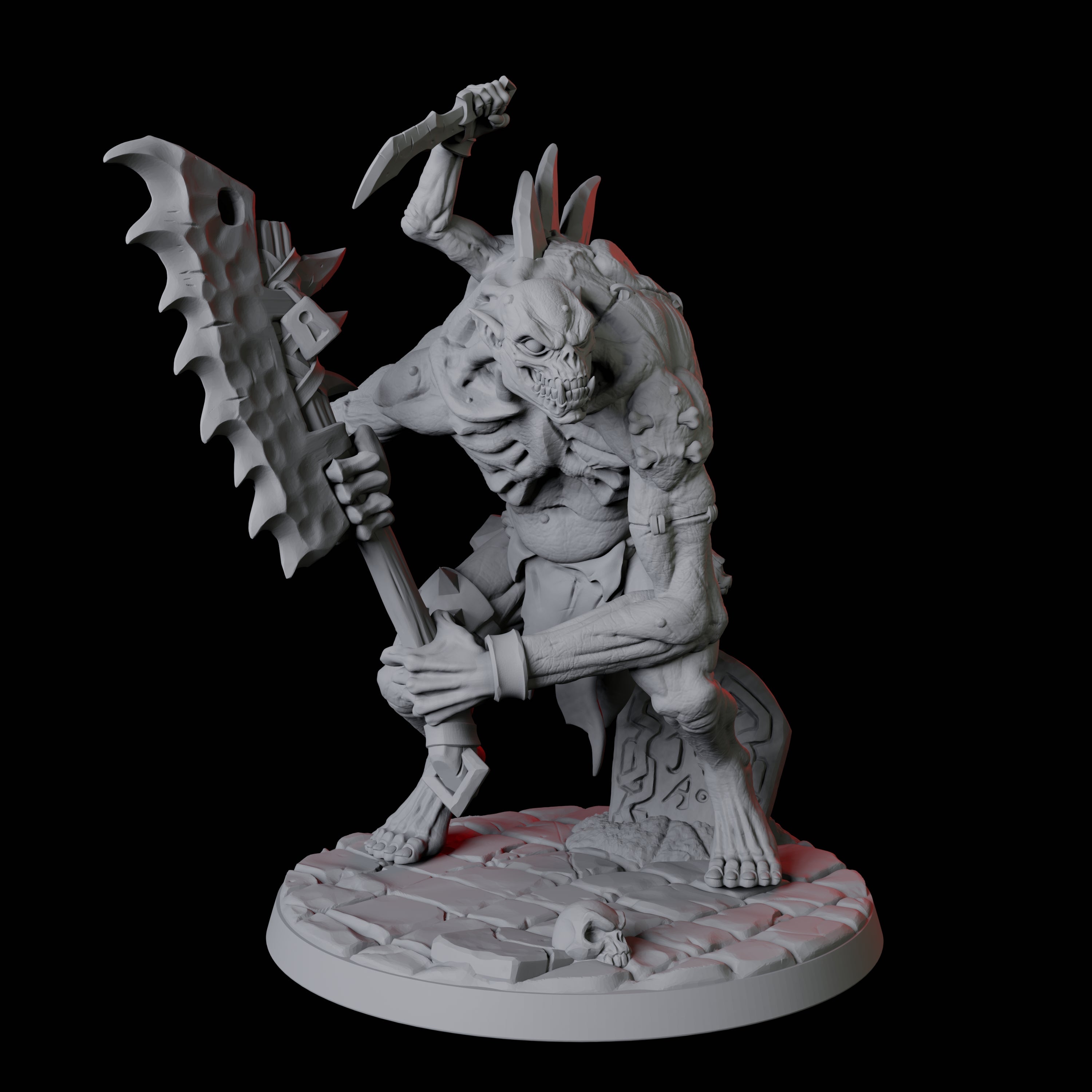 Roaming Ghast D Miniature for Dungeons and Dragons, Pathfinder or other TTRPGs