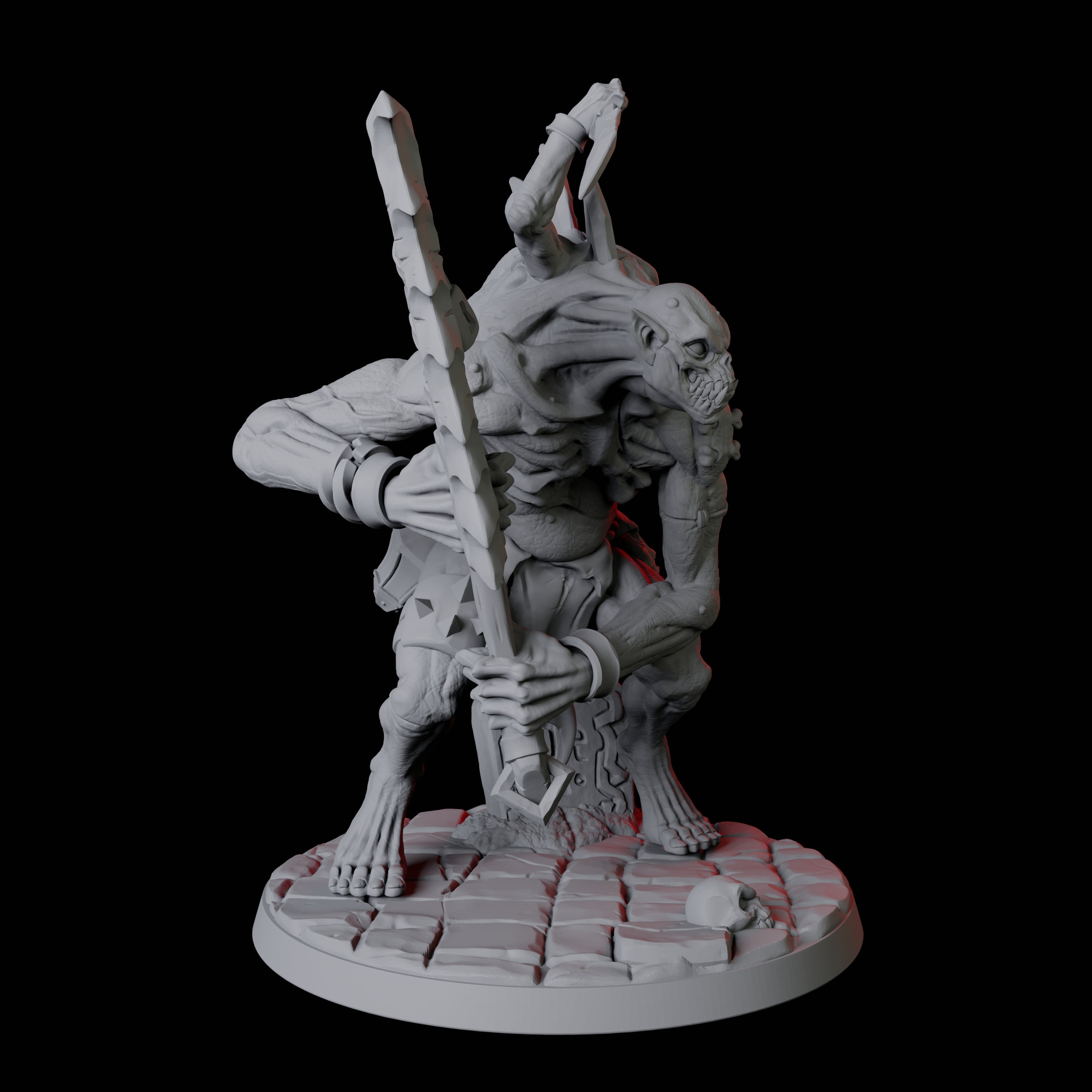 Roaming Ghast D Miniature for Dungeons and Dragons, Pathfinder or other TTRPGs