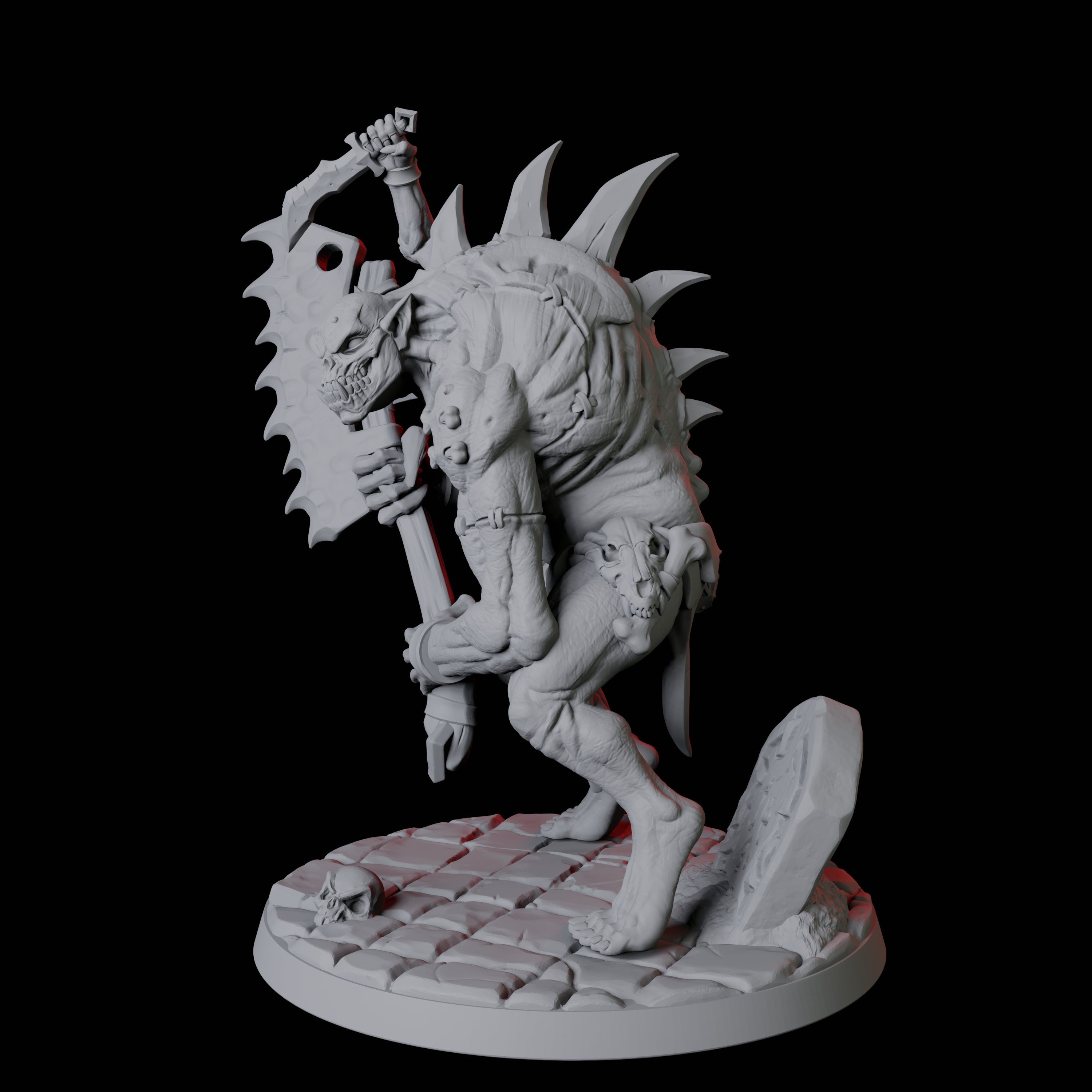 Roaming Ghast D Miniature for Dungeons and Dragons, Pathfinder or other TTRPGs