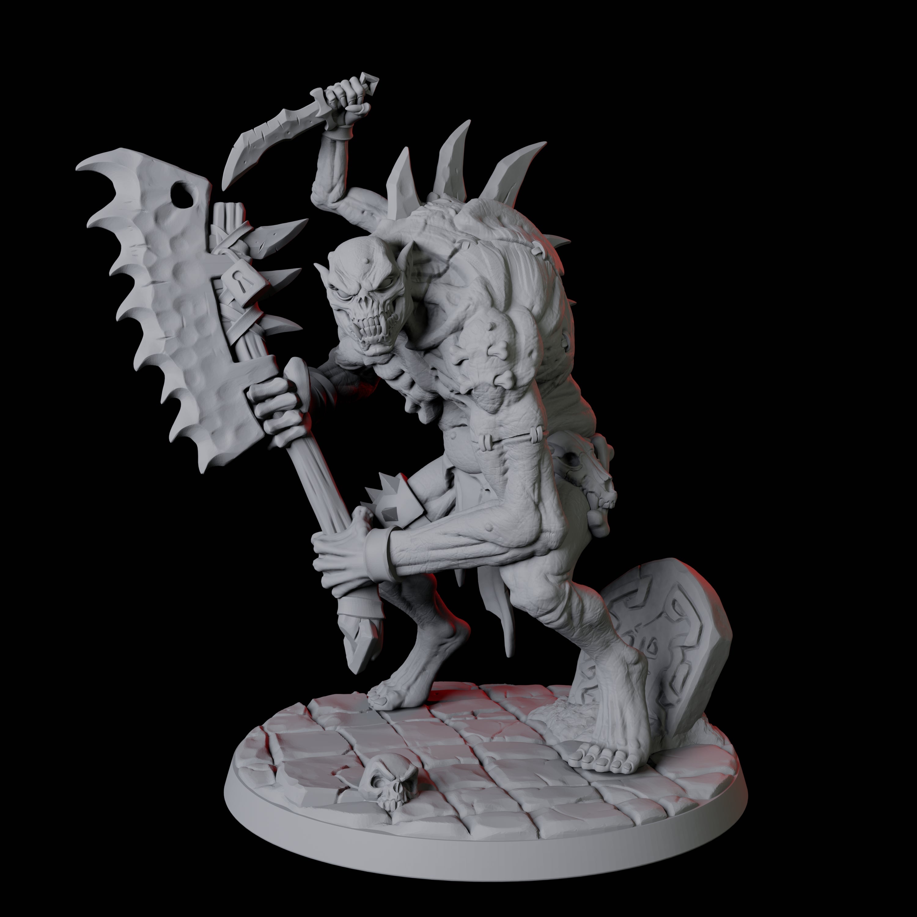 Roaming Ghast D Miniature for Dungeons and Dragons, Pathfinder or other TTRPGs