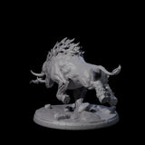 Roaming Giant Hog A Miniature for Dungeons and Dragons, Pathfinder or other TTRPGs