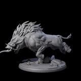 Roaming Giant Hog A Miniature for Dungeons and Dragons, Pathfinder or other TTRPGs
