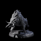Roaming Giant Hog B Miniature for Dungeons and Dragons, Pathfinder or other TTRPGs