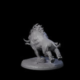 Roaming Giant Hog D Miniature for Dungeons and Dragons, Pathfinder or other TTRPGs
