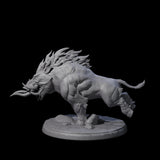 Roaming Giant Hog D Miniature for Dungeons and Dragons, Pathfinder or other TTRPGs