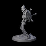 Roaming Skeletal Hulk B Miniature for Dungeons and Dragons, Pathfinder or other TTRPGs