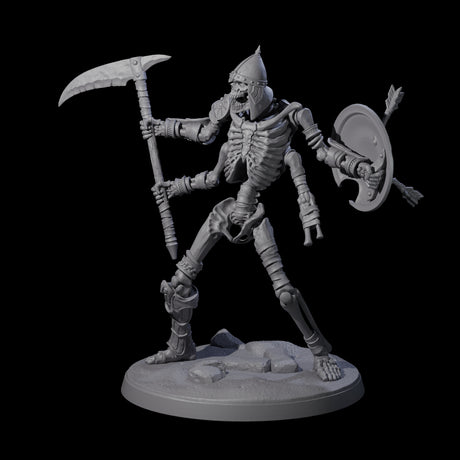 Roaming Skeletal Hulk B Miniature for Dungeons and Dragons, Pathfinder or other TTRPGs