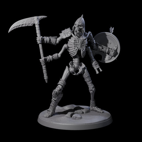 Roaming Skeletal Hulk B Miniature for Dungeons and Dragons, Pathfinder or other TTRPGs