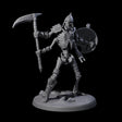 Roaming Skeletal Hulk B Miniature for Dungeons and Dragons, Pathfinder or other TTRPGs