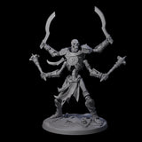 Roaming Skeletal Hulk C Miniature for Dungeons and Dragons, Pathfinder or other TTRPGs
