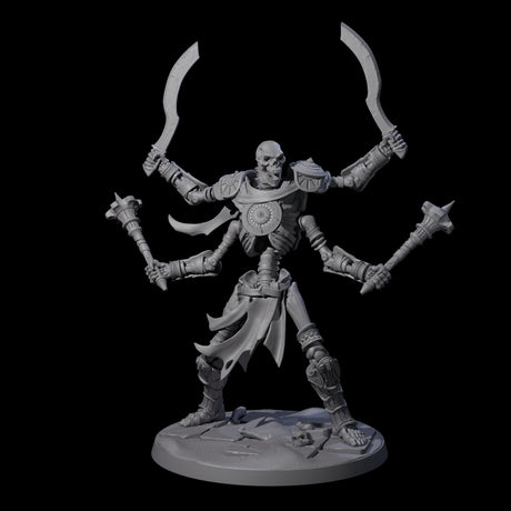 Roaming Skeletal Hulk C Miniature for Dungeons and Dragons, Pathfinder or other TTRPGs