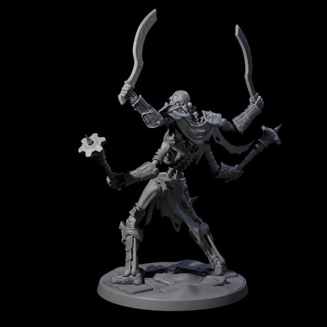 Roaming Skeletal Hulk C Miniature for Dungeons and Dragons, Pathfinder or other TTRPGs