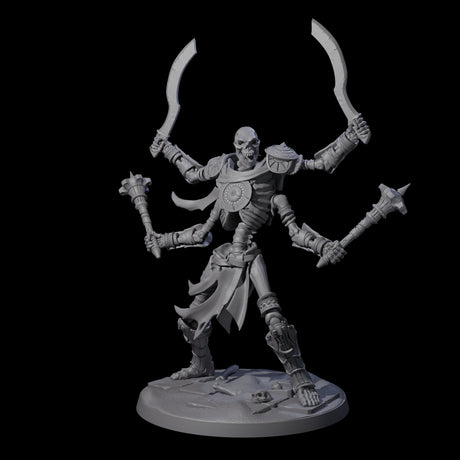 Roaming Skeletal Hulk C Miniature for Dungeons and Dragons, Pathfinder or other TTRPGs