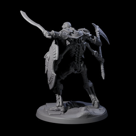 Roaming Skeletal Hulk D Miniature for Dungeons and Dragons, Pathfinder or other TTRPGs