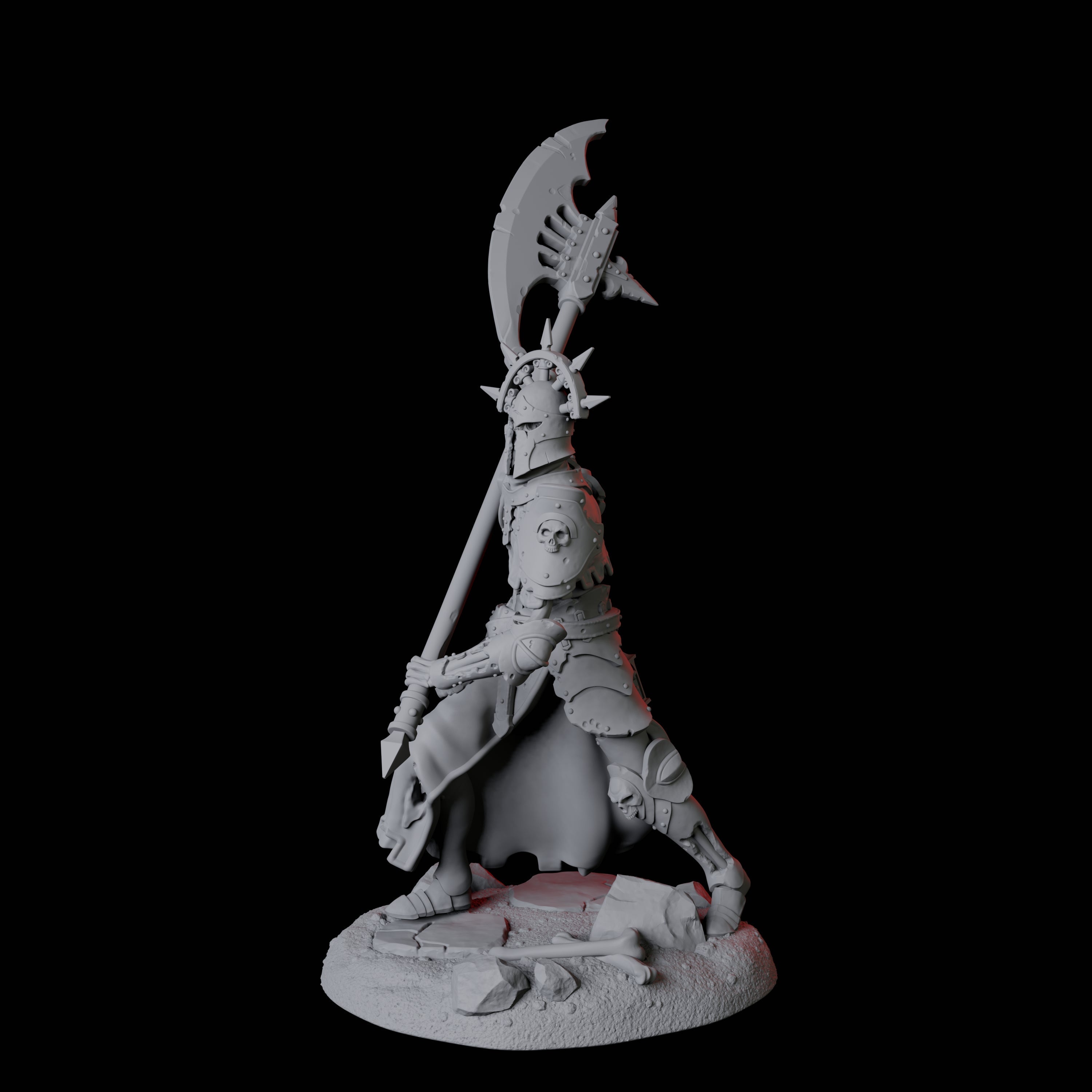 Roaming Undead Warrior A Miniature for Dungeons and Dragons, Pathfinder or other TTRPGs