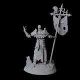 Roaming Undead Warrior D Miniature for Dungeons and Dragons, Pathfinder or other TTRPGs