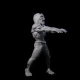 Roaming Zombie A Miniature for Dungeons and Dragons, Pathfinder or other TTRPGs