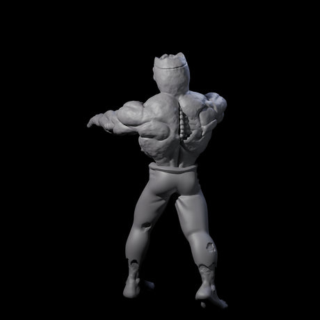 Roaming Zombie A Miniature for Dungeons and Dragons, Pathfinder or other TTRPGs