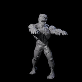 Roaming Zombie A Miniature for Dungeons and Dragons, Pathfinder or other TTRPGs
