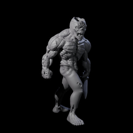 Roaming Zombie B Miniature for Dungeons and Dragons, Pathfinder or other TTRPGs