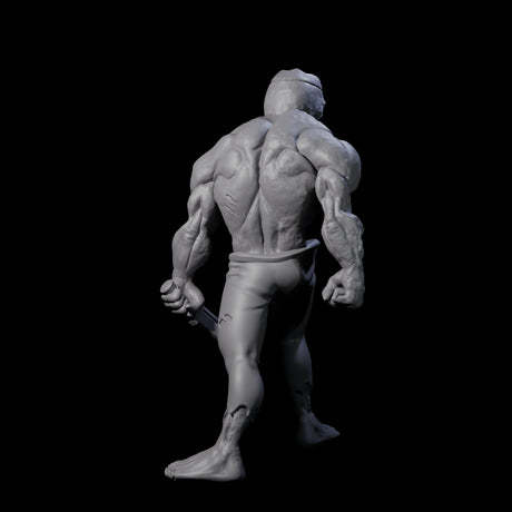 Roaming Zombie B Miniature for Dungeons and Dragons, Pathfinder or other TTRPGs