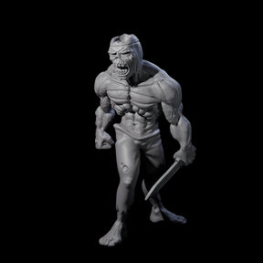 Roaming Zombie B Miniature for Dungeons and Dragons, Pathfinder or other TTRPGs