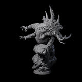 Roaring Basilisk King Miniature for Dungeons and Dragons, Pathfinder or other TTRPGs