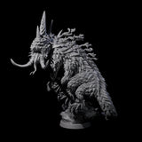 Roaring Basilisk King Miniature for Dungeons and Dragons, Pathfinder or other TTRPGs