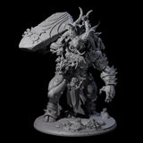 Roaring Beastial Cyclops Miniature for Dungeons and Dragons, Pathfinder or other TTRPGs