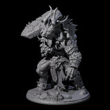 Roaring Beastial Cyclops Miniature for Dungeons and Dragons, Pathfinder or other TTRPGs