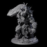 Roaring Beastial Cyclops Miniature for Dungeons and Dragons, Pathfinder or other TTRPGs