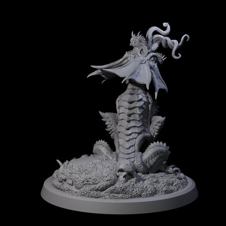 Roaring Far Realm Dragon Miniature for Dungeons and Dragons, Pathfinder or other TTRPGs