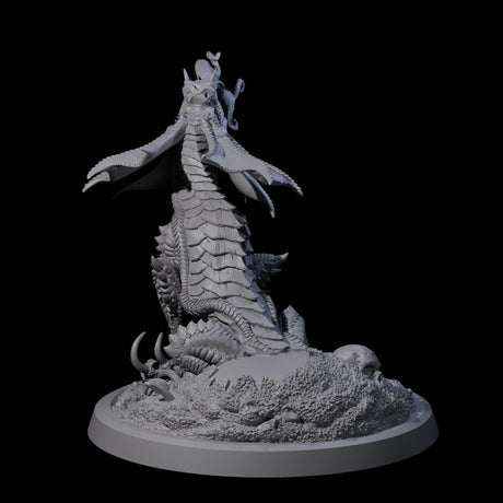 Roaring Far Realm Dragon Miniature for Dungeons and Dragons, Pathfinder or other TTRPGs