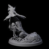 Roaring Far Realm Dragon Miniature for Dungeons and Dragons, Pathfinder or other TTRPGs