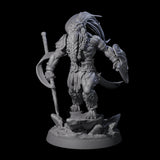 Roaring Scarred Leonin Master Miniature for Dungeons and Dragons, Pathfinder or other TTRPGs