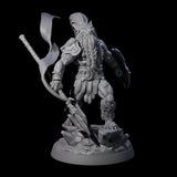 Roaring Scarred Leonin Master Miniature for Dungeons and Dragons, Pathfinder or other TTRPGs