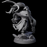 Roaring Scarred Leonin Master Miniature for Dungeons and Dragons, Pathfinder or other TTRPGs