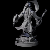 Roaring Scarred Leonin Master Miniature for Dungeons and Dragons, Pathfinder or other TTRPGs
