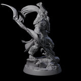 Roaring Scarred Leonin Master Miniature for Dungeons and Dragons, Pathfinder or other TTRPGs