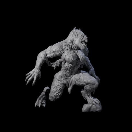 Roaring Shebeast Miniature for Dungeons and Dragons, Pathfinder or other TTRPGs