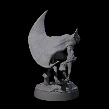 Robed Tabaxi Rogue B Miniature for Dungeons and Dragons, Pathfinder or other TTRPGs