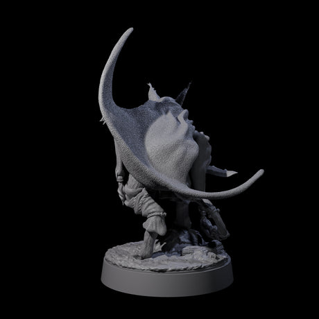 Robed Tabaxi Rogue B Miniature for Dungeons and Dragons, Pathfinder or other TTRPGs