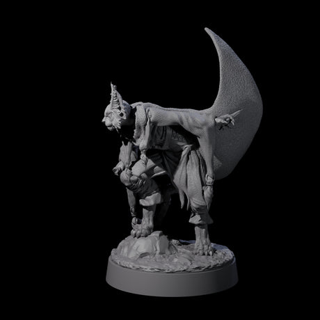 Robed Tabaxi Rogue B Miniature for Dungeons and Dragons, Pathfinder or other TTRPGs