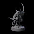 Robed Tabaxi Rogue B Miniature for Dungeons and Dragons, Pathfinder or other TTRPGs