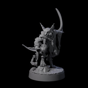 Robed Tabaxi Rogue B Miniature for Dungeons and Dragons, Pathfinder or other TTRPGs