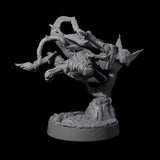 Robed Tabaxi Rogue C Miniature for Dungeons and Dragons, Pathfinder or other TTRPGs