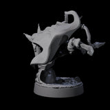 Robed Tabaxi Rogue C Miniature for Dungeons and Dragons, Pathfinder or other TTRPGs