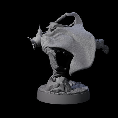 Robed Tabaxi Rogue C Miniature for Dungeons and Dragons, Pathfinder or other TTRPGs