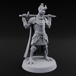 Rocking Kenku Paladin Miniature for Dungeons and Dragons, Pathfinder or other TTRPGs
